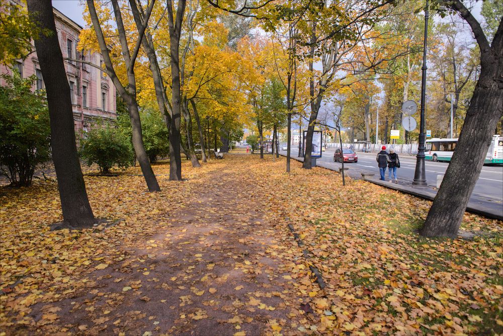 Осень в Санкт-Петербурге