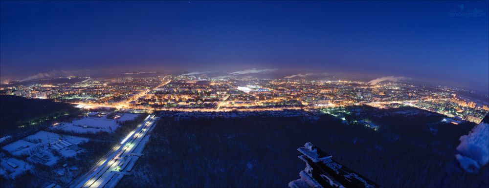 Электросталь. Вид сверху.