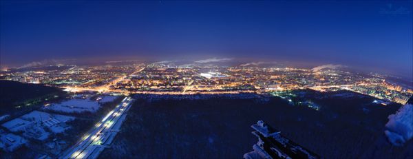 Электросталь. Вид сверху.